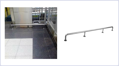 Нержавеющие отбойники для стен стойка цена от 1 800 руб за п/м